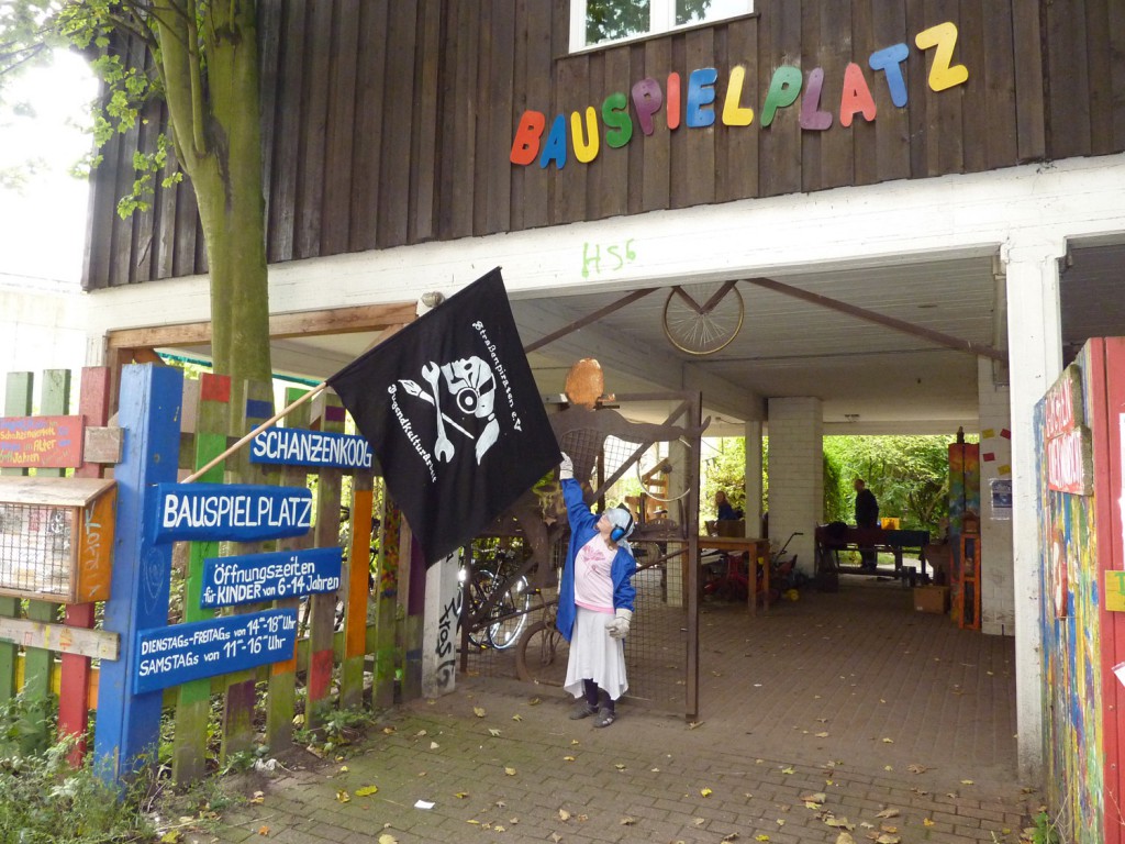 Straßenpiraten entern Schanzenacker